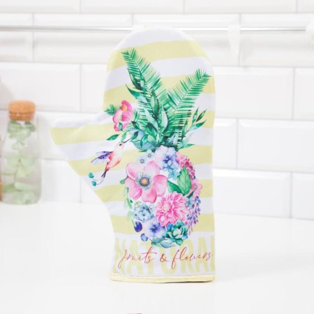 The mitten-output of the shade “Blooming pineapple”, 24x32 cm, 35% HL, 65% PE, Vatin 250 g/m2
