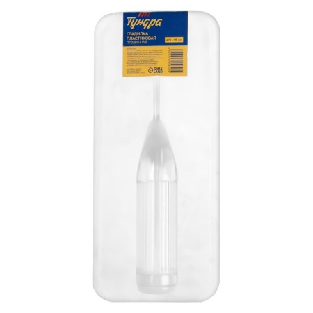 Tundra ironer, plastic, transparent, 235 g, 270 x 115 mm-5