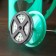 Know -hand jacket kettle - press "Compliment", 800 ml, glass, turquoise color