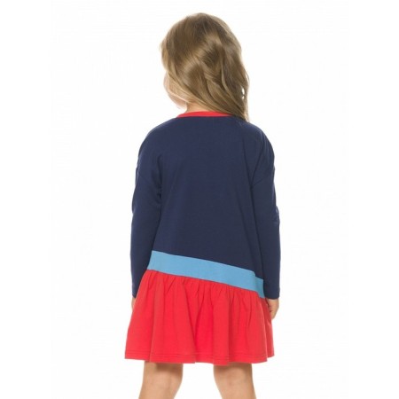 Dress for girls, height 86 cm, blue color-2