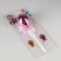 Topper for the Cake "Shar", 19 × 5 cm, pink color