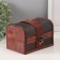 Casket Wood Equamable "Python and Medallion" chest mix 11x16x10.5 cm