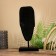 Mask "Miracle" on the stand, Albezia 15x10x43 cm