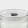 Glass glass with a lid and a tube, 450 ml