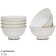 Set of salad bowls Lenardi "Gray silk", D = 15 cm, 6 pcs