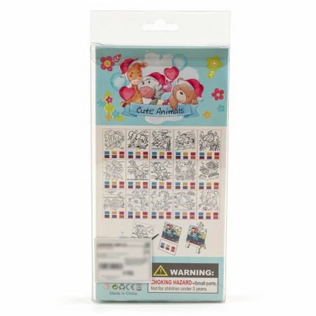Water coloring "Animals", with a brush and an easel, species of mix-5