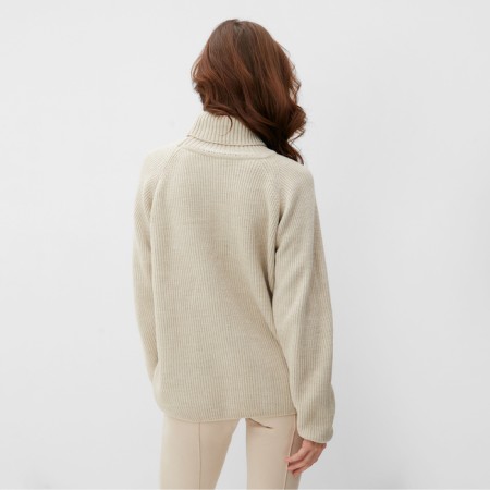 Jumper Female Minaku: Casual Collection Beige Color, size 46-3