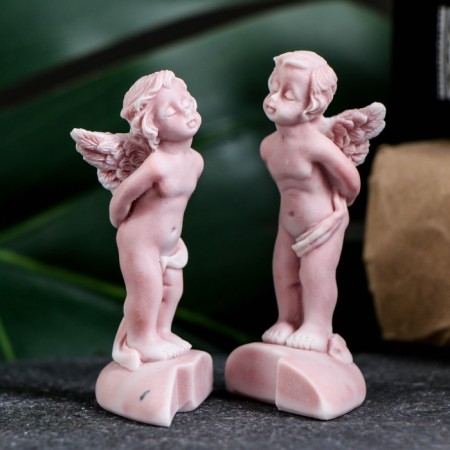 Сувенир "Амурчики на сердце (пара)" 6,5см-3