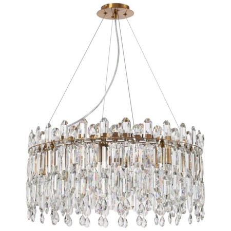 Suspended chandelier Stilform Legacy 8xe14 40w, size 60x60x50-100 cm, bronze color