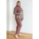 Female suit, size 58, burgundy color