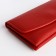 Women's wallet on magnet, red color