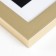 Photo frame Plastic "Gloria" 10x15 cm, with a pass, gold