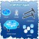 Board game for luck “whose ice floes is stronger?”, Mini-version, 2-4 players, 4+
