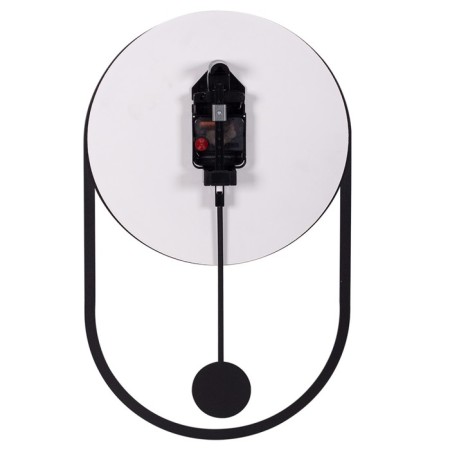 Watching clock, interior "classics", silent, D-50 cm, with a pendulum-4