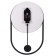 Watching clock, interior "classics", silent, D-50 cm, with a pendulum