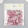 Decor for creativity plastic "Rhinestones. Light pink" set 300 pcs d = 0.8 cm