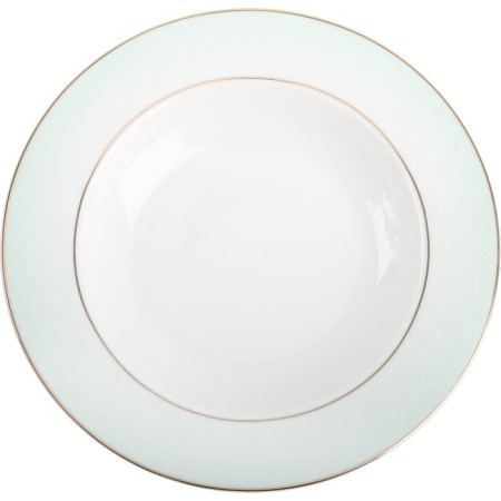 Arya Home Elegant Jade dishes, 24 objects, white color-2