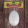 Figure for crafts and decoration "Egg", size 1 pcs: 11 cm