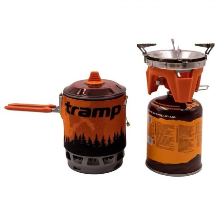 TRAMP 0.8l food cooking system, orange color-1