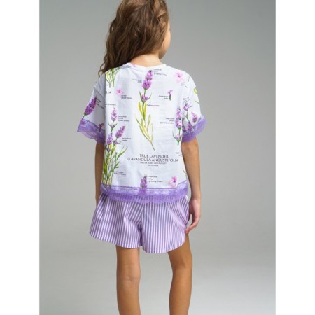 Футболка для девочки PlayToday, рост 140 см-4