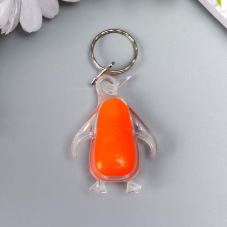 Flashlight light on the ring "Penguin" mix