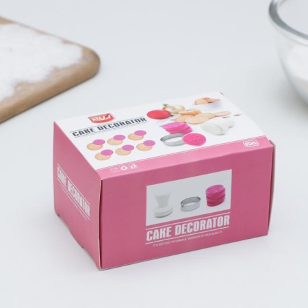 Set for making cookies "Friends of a person", 6 pcs, color mix-2