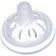 Nipple for a bottle, +6 (x) month, 2pcs., Fast stream (thick cereals), Natural, Throat 50mm