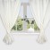 Set of curtains d/kitchen Ethel Lovely145x180cm-2 pcs, 100% flax 210 g/m2