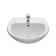Santeri washbasin "Sonata" 023-1648, 540 x 485 mm, overflow, white color