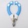 The side of the side "Harmony" is round, a hole of 8 mm, blue
