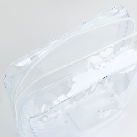 Lightning cosmetic bag, transparent color-3
