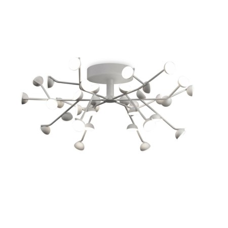 Ceiling chandelier Mantra Adn, Led, 5500lm, 3000k, 310 mm, matte white color