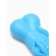 Chewing toy "bone with a smile", tpr, 9 cm, blue