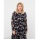 Women's dress Midy Mist Plus-Size, R.50, Black