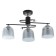 Hayam chandelier 3HE27 40W Black 60x30x35 cm Bayerlux