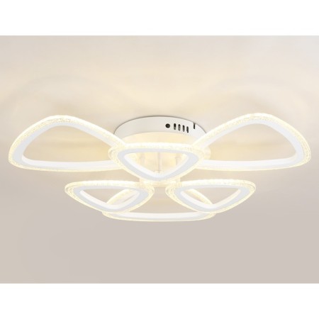 LED ceiling LED with Ambrella Light, Original, Fa4512, 6xLED, 80 W, 6000LUM, 3000-6400K, white color, white-3