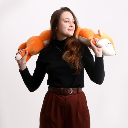 Soft toy-podushka "Fox", 85 cm-8
