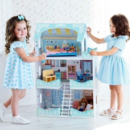 Puppet Paramo House "Vivien Bel", three -story, with furniture-1