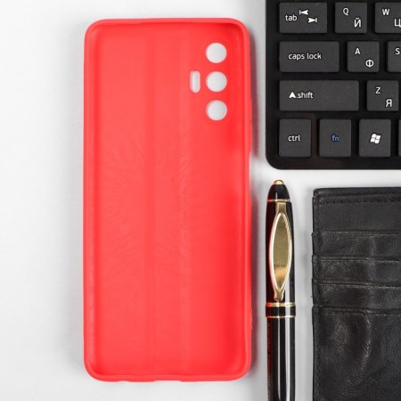 Red Line Ultimate cover for Tecno Pova 3, Silicone, Red-1