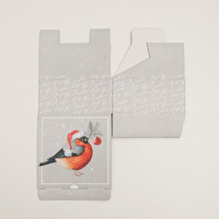 Folding box "Cozy New Year", 15 x 15 x 7 cm, New Year-4