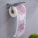 Souvenir toilet paper "500 euros", mega, 12x13 cm