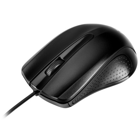 Mouse Rlick 225m Black Optical (1200DPI) USB for a laptop (3but)-1