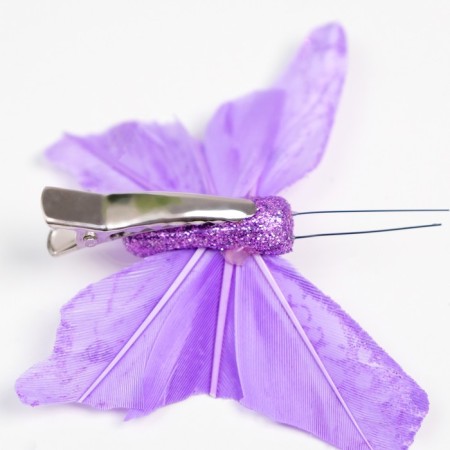Decor at the clothespin "Butterfly", mix, 6.5 cm-2