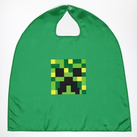 Carnival set "Cube-Mir" raincoat and mask, green-9