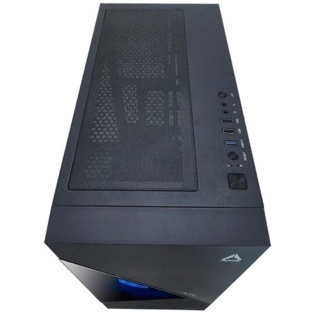 AZZA Eclipse case Black without BP ATX 9x120mm 5x140mm 2xusb2.0 1xusb3.0 Audio Bott PSU-5