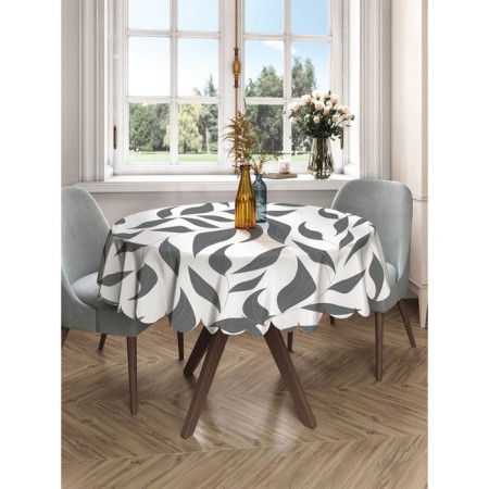 Tablecloth “leaves of oblivion”, round, Saten, d = 150 cm-2