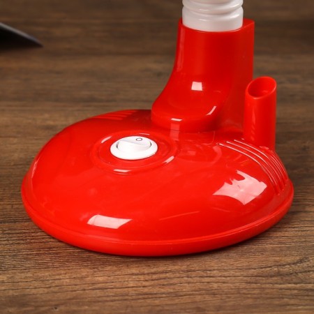 Luminaire desktop UT-221 E27 40W on the stand red 27.5x37x14 cm-3