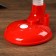 Luminaire desktop UT-221 E27 40W on the stand red 27.5x37x14 cm