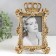 Photo frame Polystone 10x15 cm "Crown Emperor" gold 23x15 cm