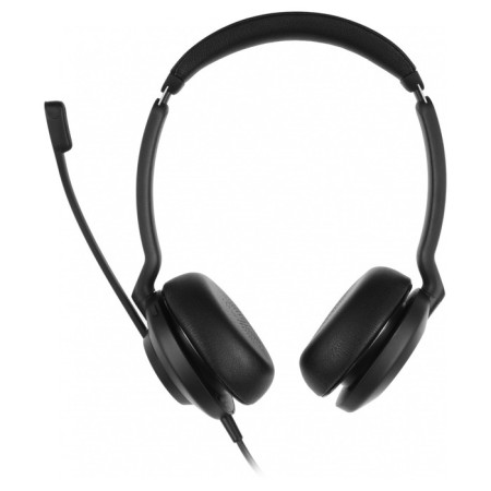 Headphones with a microphone Jabra Evolve2 30 SE black 1.5m Pavers USB headband (23189-999-979 107749-3